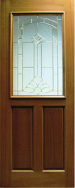 G-984 Decorative Glass Door