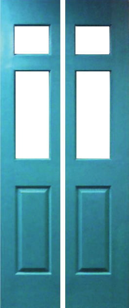 GC-06G Bifold Classic Wooden Doors